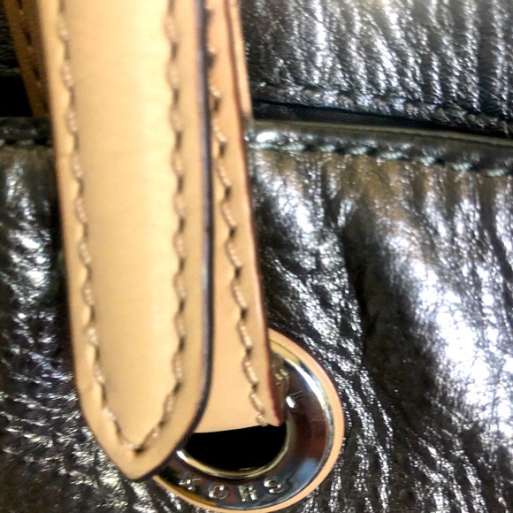 Michael Kors Metallic Leather Tote - Picture 4 of 8